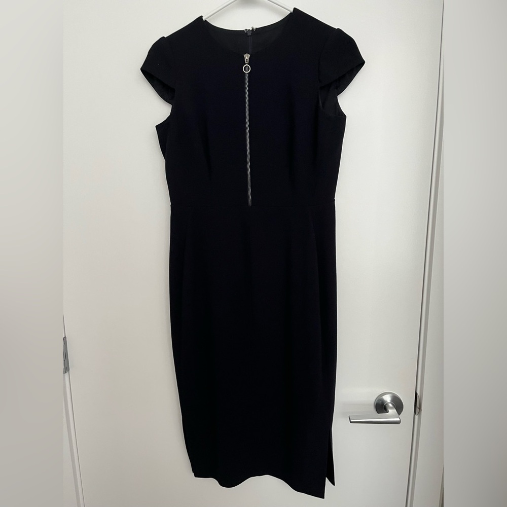 LK Bennett Elegant Navy “Sloane” Dress, like new, UK Size 12/US Size 8